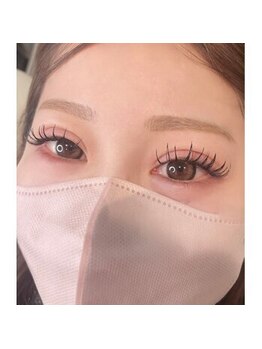 ニコットラッシュ(nicotto.lash)/フラットラッシュ付け足し160本