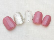 ユースタイル 新宿店(U-style)/シンプルストーンネイル