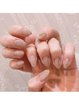 トータルビューティーローズ(Rose)/シンプル大人ネイル