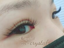 エムクリスタル(M crystal)/マスクにも映えるお目元に☆