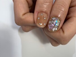 埋め尽くしネイル