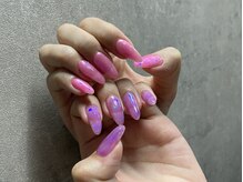 イビズ 新宿店(eviz)/オーロラネイル