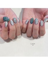 ローラポンポニー(Laura pomponnee)/絵画ネイル　パラジェル