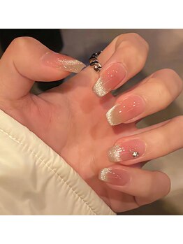 クイーンズビューティーサロン 新宿本店(Queen's beauty salon)/チップ長さだしやりつけ放題