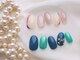 ネイル マテリア 池袋店(Nail Materia)の写真/《ずっと同価格でご案内*ワンカラー¥5300/定額アート¥6300~》随時デザインを更新!飽きずに何度でも楽しめる