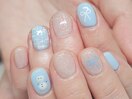 雪だるまnail