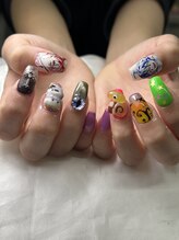 入間くん痛ネイル