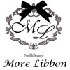 ネイルアンドビューティー モアリボン(Nail&Beauty More Libbon)ロゴ