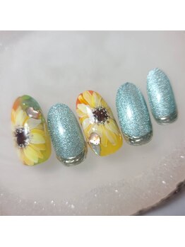 ネイルサロン ドリームズカムトゥルー(Dreams Come True)/Sunflower