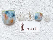 アイネイルズ 梅田店(I nails)/もやもや個性派ニュアンス￥9200