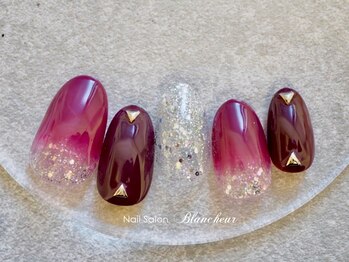 ネイルサロン ブランシュール(Nail Salon Blancheur)/ハイブリッドグラデーション