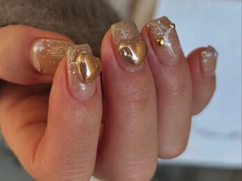 ハートネイル/ニュアンスネイル