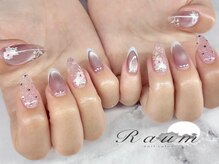 ラウム(Raum)の雰囲気（＃フラワーネイル＃フレンチ#ニュアンス#マグネット）