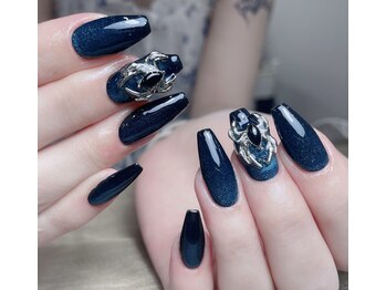 メオネイル(MEO NAIL)/ギャラクシーブルーネイル