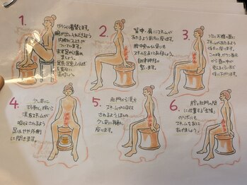 夢みるよもぎ蒸し 千歳船橋店/施術のご案内