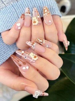 ココネイル 池袋(coco nail)の写真/いつでもジェルオフ無料！毎月気軽にネイルを楽しめるようにお得なクーポン多数！通いやすい価格を実現◎