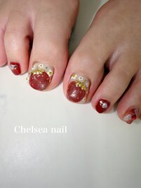 フット苺デザイン