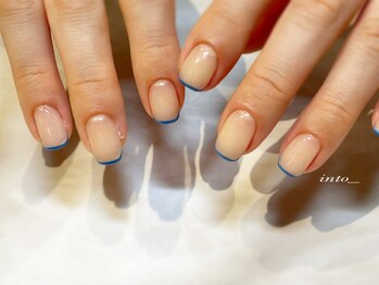 ネイルサロン イントゥ(into_)/細スキニーフレンチ