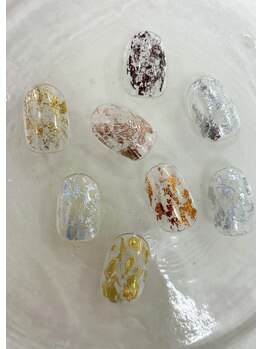 エル(elle.)/ホイルネイル