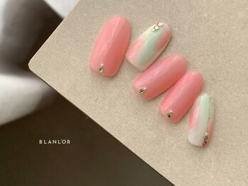 ネイルサロン ブランロール 三軒茶屋店(Blanl'or)/マーブルネイル