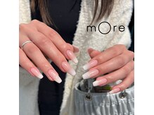 モア ネイル(more nail)の雰囲気（チップスカルプ＋ベイビーブーマー/美爪ロングネイル）