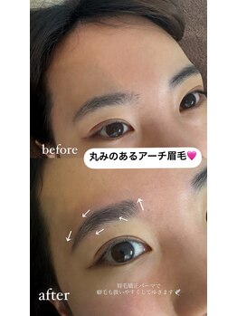 ハイディー(Hi-De)/眉毛矯正パーマ＋ワックス脱毛