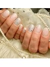 雪の結晶ネイル ¥11,000