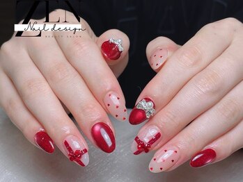 ゼン ネイル デザイン 池袋(ZEN NAIL DESIGN)/* 長 さだしやり放題×つけ放題