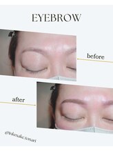 トナリ(tonari)/消えにくい眉毛 女性