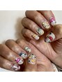 サラサネイルズ 代官山 恵比寿(sarasanails) 海外系手書きアート!!ご希望の方はArt150をお選びください