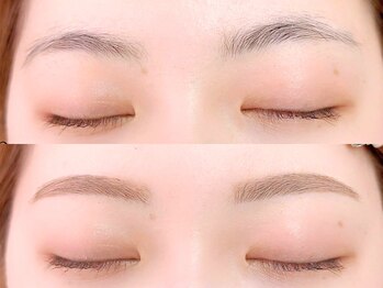 モナ(MoNa)の写真/美の黄金比アイブロウで印象を素敵に大変身◎お客様のお顔に合わせたデザインをご提案☆