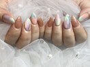 パステルカラーネイル♪