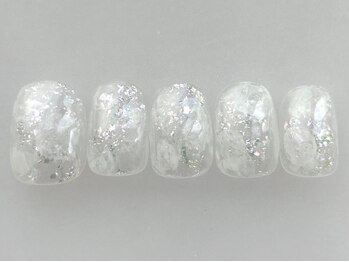 アイネイルズ 池袋店(I-nails)/もやもやピンク