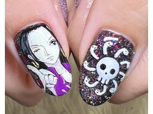 キュアエヌ(cure.n)/ワンピース痛ネイル時間内アート