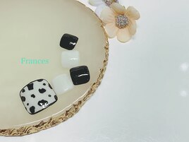 フット　アニマル柄