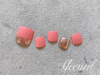 アクイユ ユノトレ 表参道店/選べる15種フットジェル￥8480