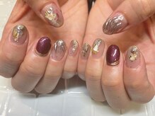 アース コアフュールボーテ 熊谷店(EARTH coiffure beaute)/ うねうねデザイン 10000円