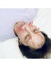 【しわたるみ改善】美容鍼灸施術　鍼50本使用　￥5000