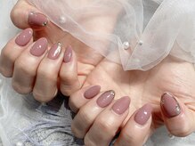 モルフォネイル(Morpho nail)/#新宿ネイル#大人可愛いネイル