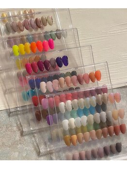 モダネイル(MODA NAiL)/カラーチャート★色混ぜもOKです