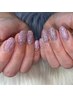 【HAND】一番人気メニュー！キラキラフラッシュネイル10本5100円→4800円