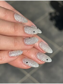 ヘアーアンドネイル ルシア(Hair&Nail Lucia)/フラッシュ×ミニホロハート