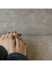 foot / one color 