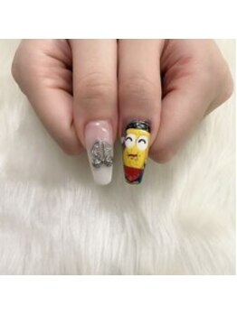 プリュム(Plume)/3D/推しネイル/痛ネイル