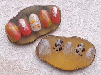 ネイル マテリア 池袋店(Nail Materia)の写真/シェル/きらきらホイル/マグネットのニュアンスデザイン豊富*人気のミラー/オーロラも大人可愛くアレンジ◎