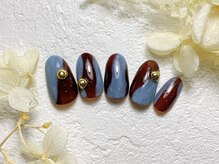 ビオトーププラス 銀座本店(bio tope+)/バイカラーネイル銀座フィルイン