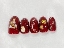 キャンアイドレッシー 下赤塚店/クリスマスネイル☆冬デザイン