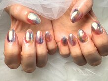 ネイルサロン べルフ(nail salon Verf)/ミラーネイル♪