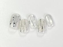 クレモアネイル 池袋西口店(CLEMORE NAIL)/質感クリアニュアンス