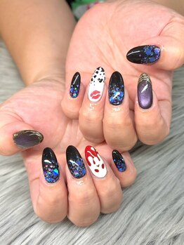 タムタムネイル 本厚木(Tam Tam Nail)/持ち込みデザイン